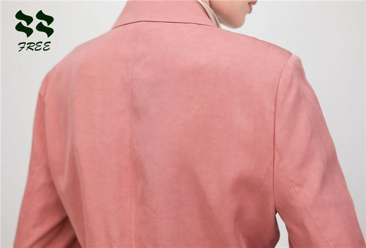 Blazer jacket in pink color