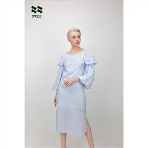 Balloon sleeve Dress