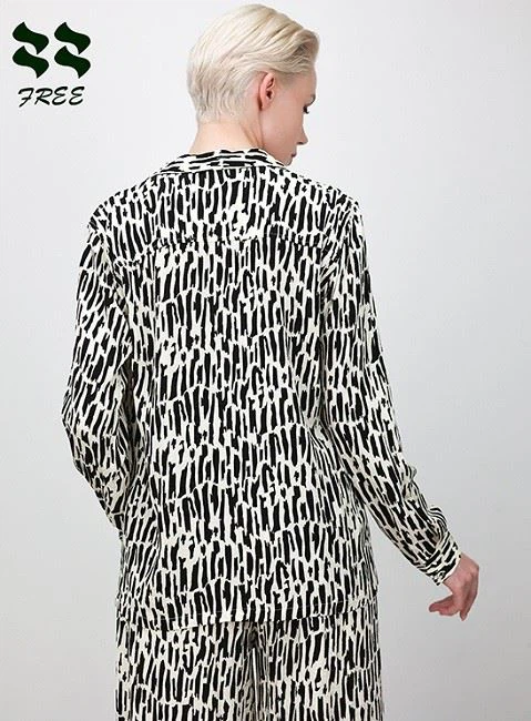 Printed EcoVero Blouse Supplier